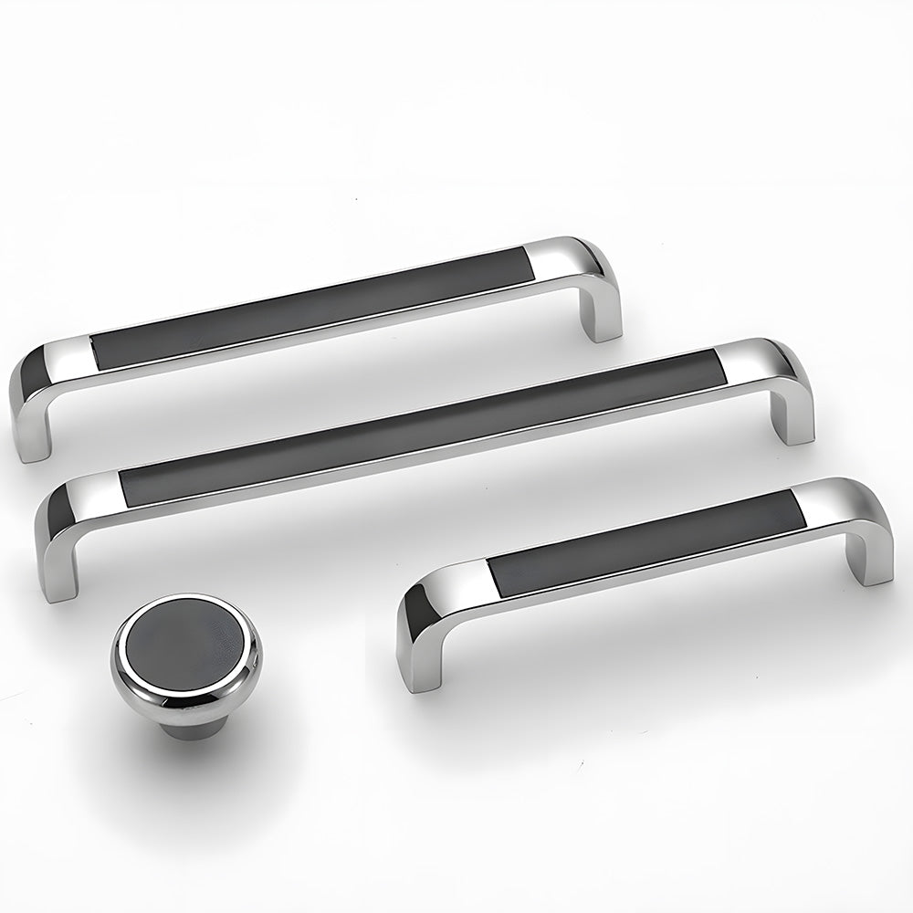 Modern Frosted Bow Cabinet Door Drawer Pull