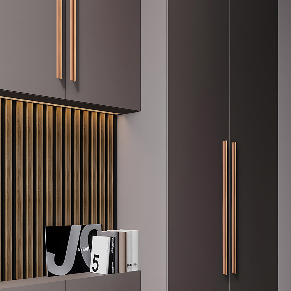 Classic Simple Aluminum Alloy Kitchen Hardware Handles