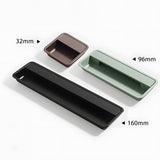 Modern Multi-color Recessed Grooved Handle