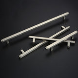 Modern Minimalist Square Brushed Handles