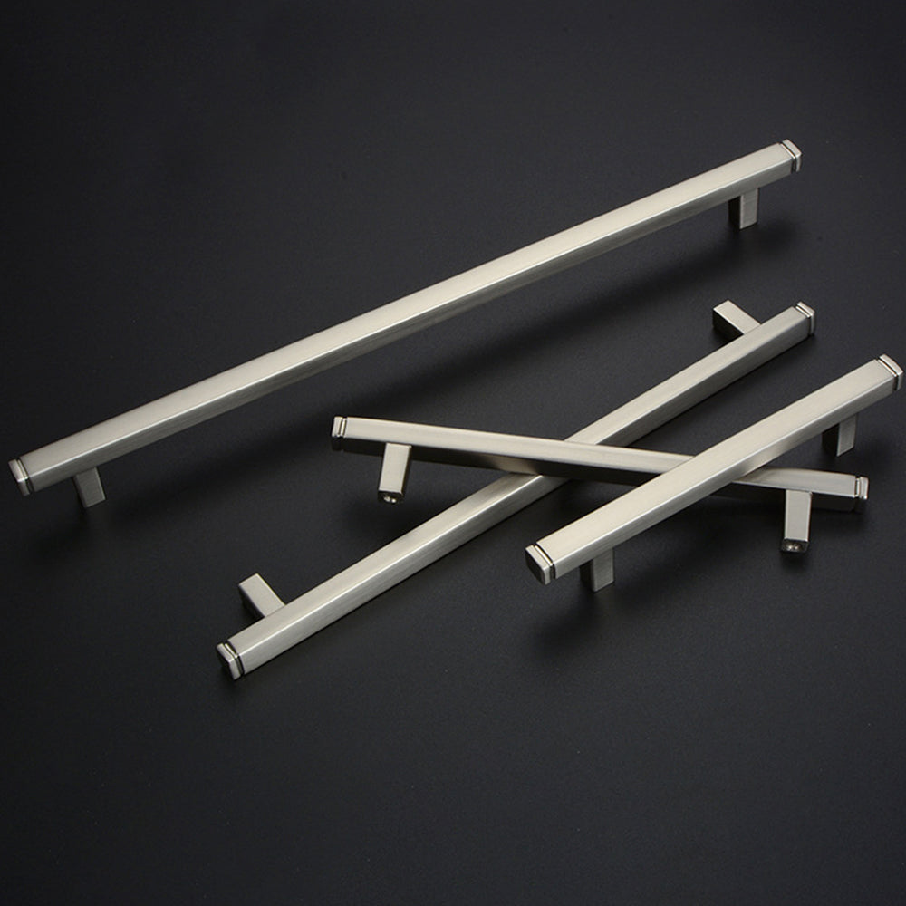 Modern Minimalist Square Brushed Handles
