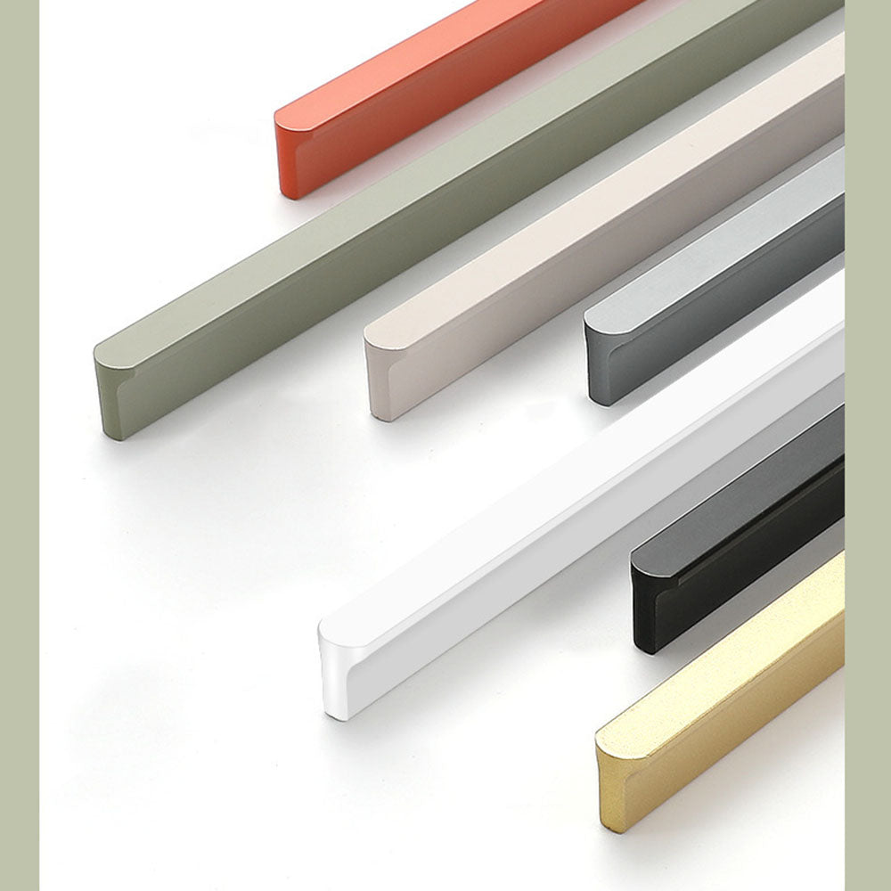 Big Size Aluminum Alloy Colorful Drawer Handles