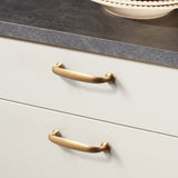 Gold Black Simple Classic Cabinet Handles