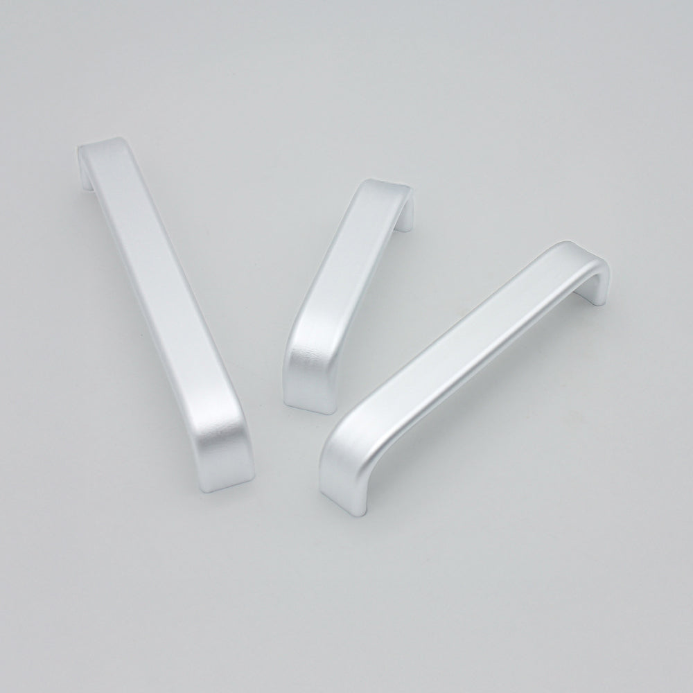 Contemporary Black Aluminum Alloy Kitchen Cabinet Handles