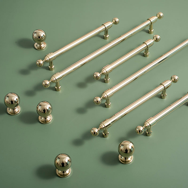 Long Brass Bar Gold Cabinet Handles