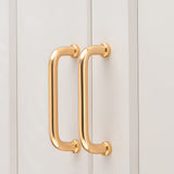French Minimalist U-shaped Rounded Arc Cabinet Handles