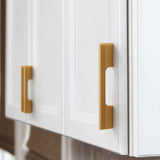 Aluminum Alloy Extended Cabinet Handles Drawer Knobs for Kitchen