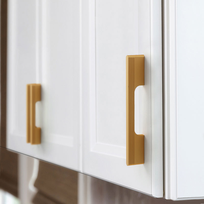 Aluminum Alloy Extended Cabinet Handles Drawer Knobs for Kitchen