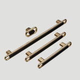 Gold Modern Simple Cabinet Door Handles