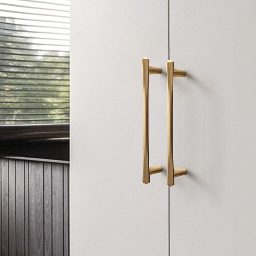 Nordic Style Gold Black Cabinet Dresser Pull Knobs