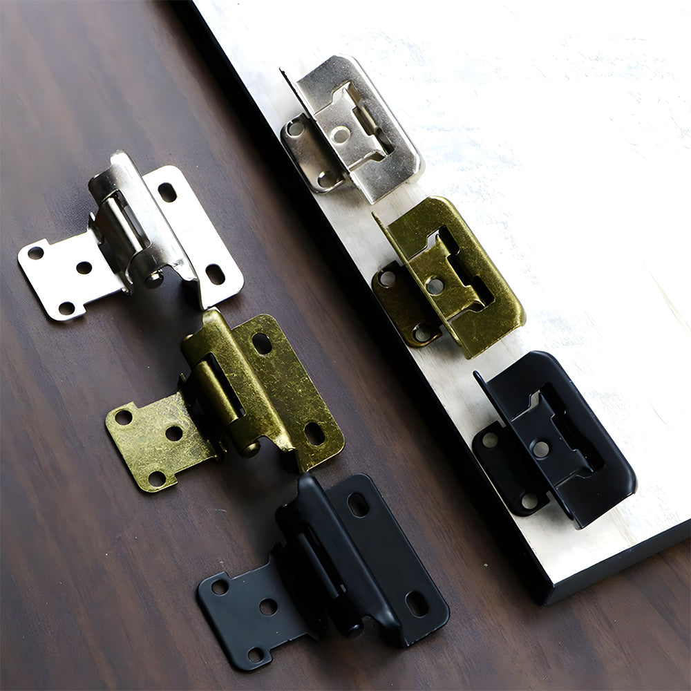 Straight Arm Self-Closing Spring Cabinet Door Hinge