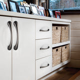 Simple Gold Modern Curved Cabinet Handles