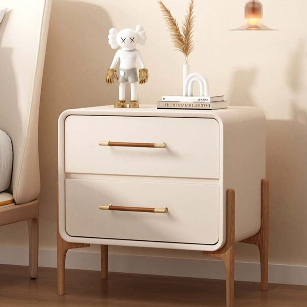 Cowhide Pure Brass Modern Simple Drawer Cabinet Handle