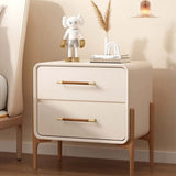 Cowhide Pure Brass Modern Simple Drawer Cabinet Handle