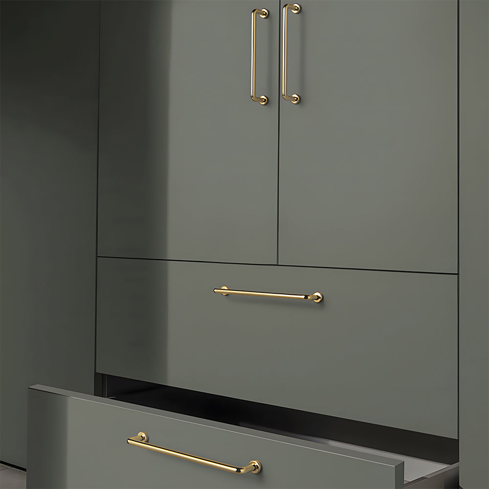 Retro American Hardware Cabinet Handles