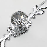 Modern Crystal Decorative Drawer Pulls