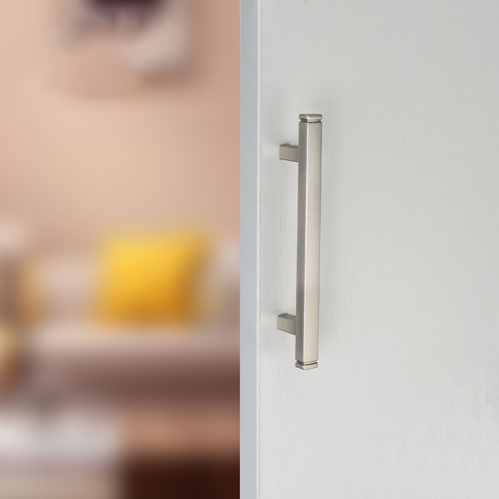 Modern Minimalist Square Brushed Handles