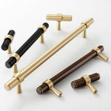 Retro Elegant Brass Kitchen Cabinet Handles And Knobs