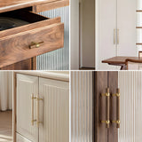Modern Simple Drawer Door Wooden Cabinet Handle
