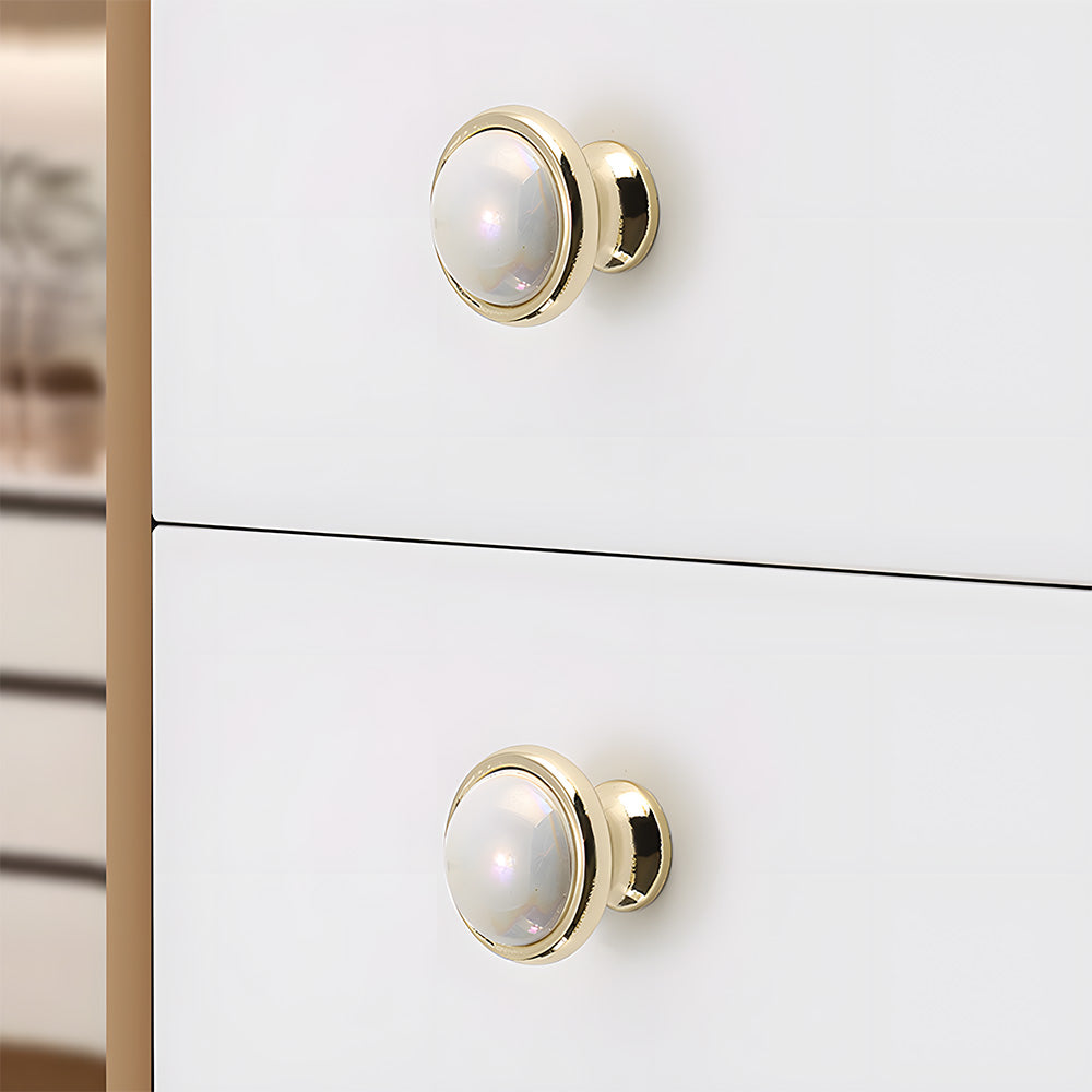 Luxury Colorful Ceramic Cabinet Wardrobe Handle