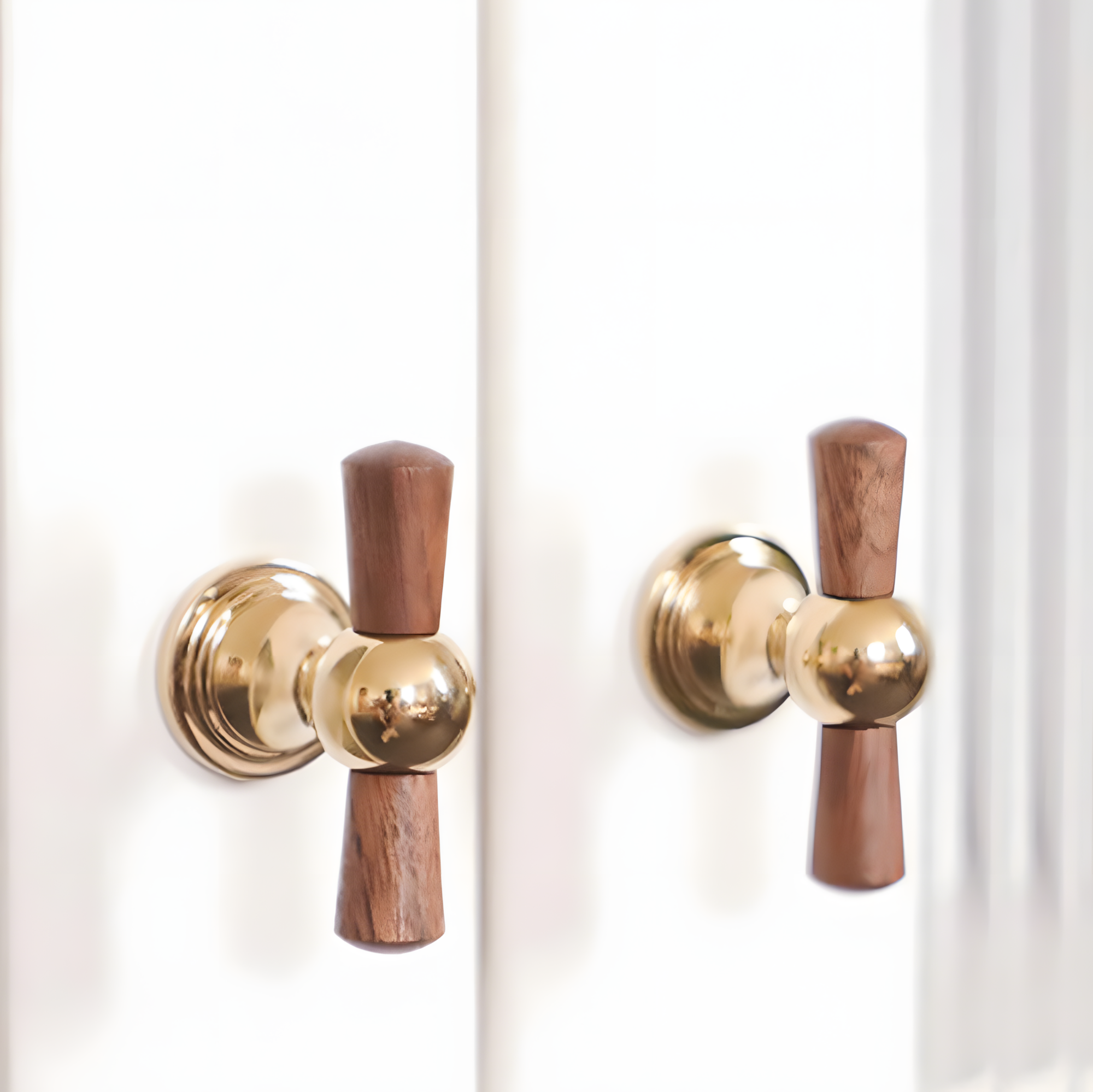 Luxurious Solid Brass Wood Cabinet Pulls
