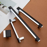 Zinc Alloy Modern Gold Black Chrome Kitchen Handles