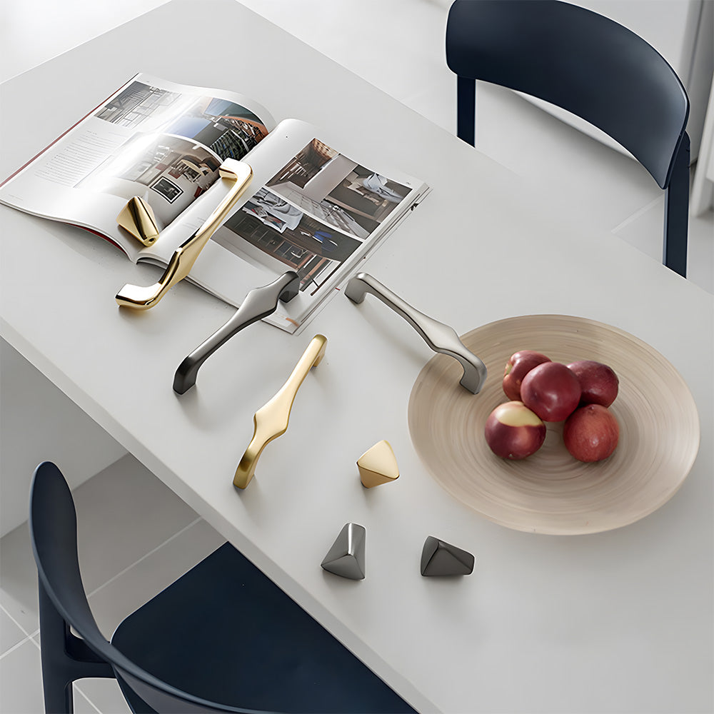 Luxury Solid Zinc Alloy European Style Cabinet Handles
