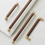 Two-Color Splicing Aluminum Alloy Cabinet Handles
