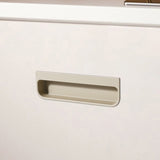 Rounded Corners Modern Multi-color Recessed Handles