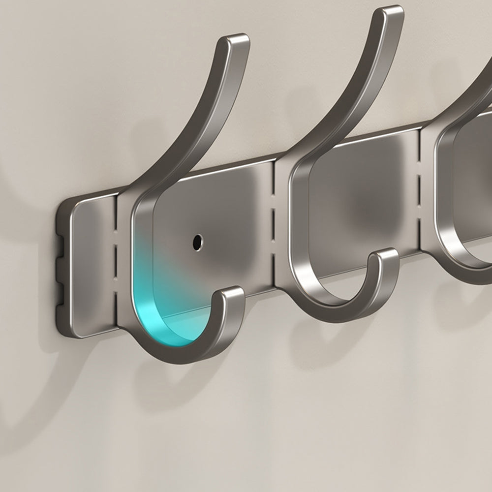 Bedroom Door Coat Storage Aluminum Alloy Steel Hook