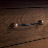 Walnut Round Head Style Handle