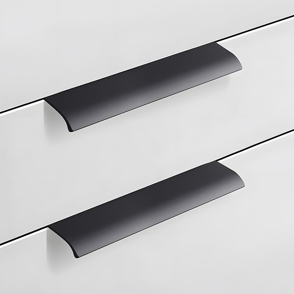 Aluminum Alloy Wardrobe Door Invisible Edge Cabinet Handles