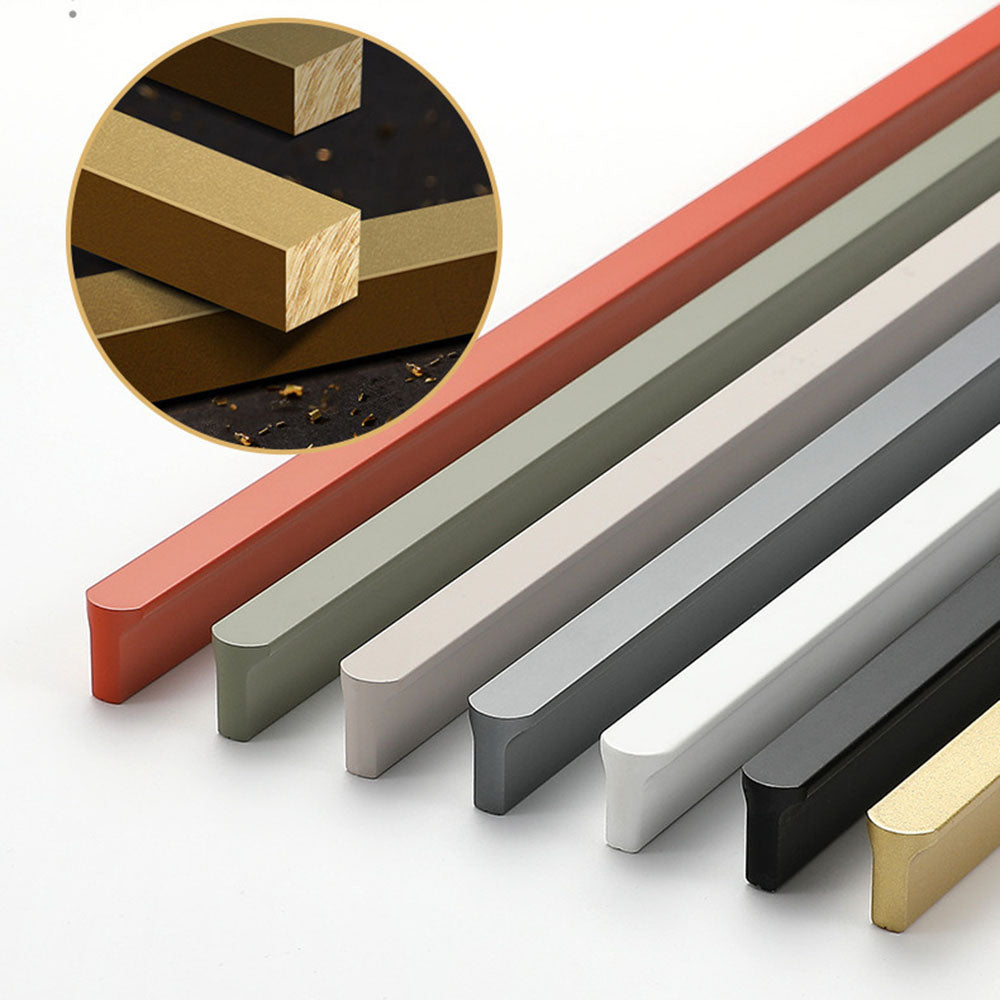 Big Size Aluminum Alloy Colorful Drawer Handles