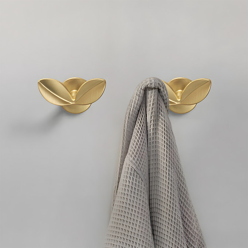 Special Leaf Shape Single Coat Door Wall Hook