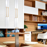 Simple Aluminum Alloy Rounded Arc Cabinet Handle
