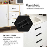 Matte Black Cabinet Handles  for Kitchen and Bathroom