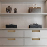 Modern Extended Solid Invisible Concealed Cabinet Pull Handle