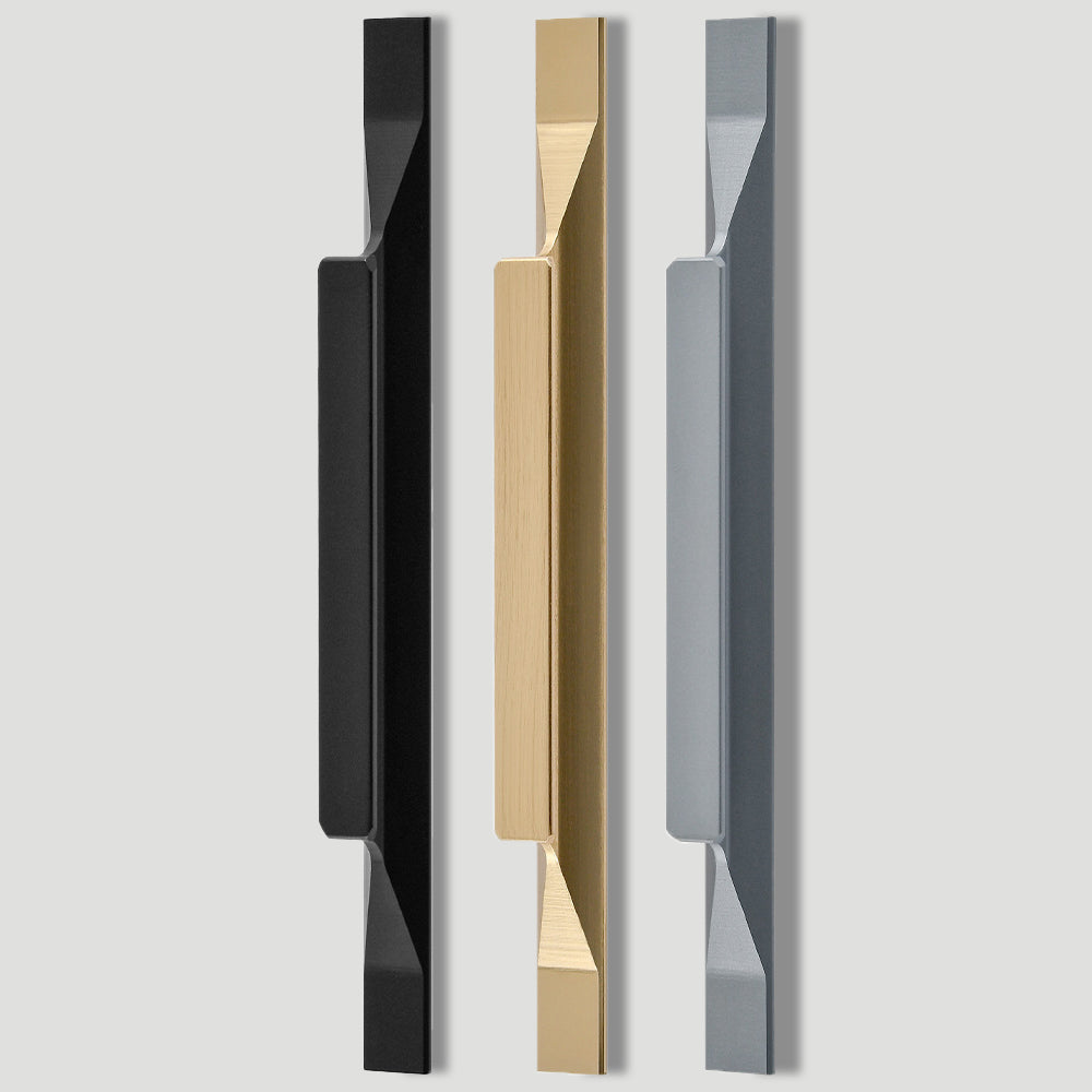 2 Pack Contemporary Long Furniture Edge Cabinet Handle