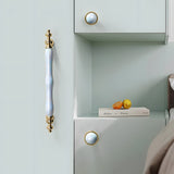 Luxury Colorful Ceramic Cabinet Wardrobe Handle