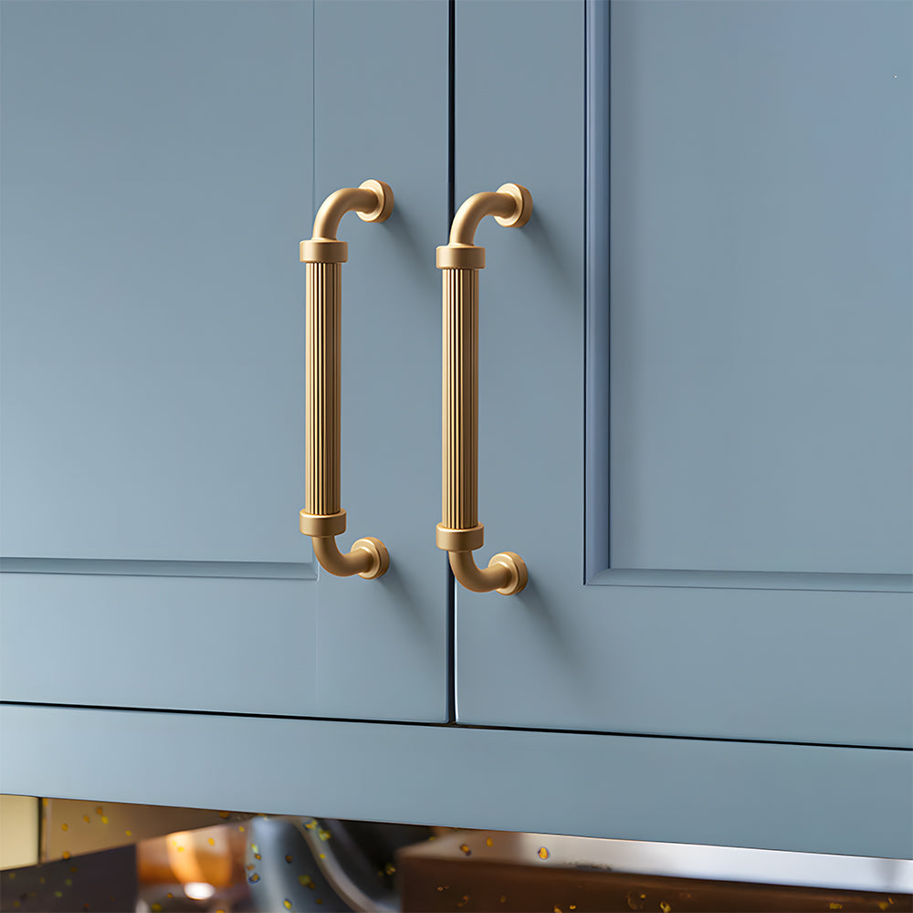 French Stripe Wardrobe Door Drawer Handles