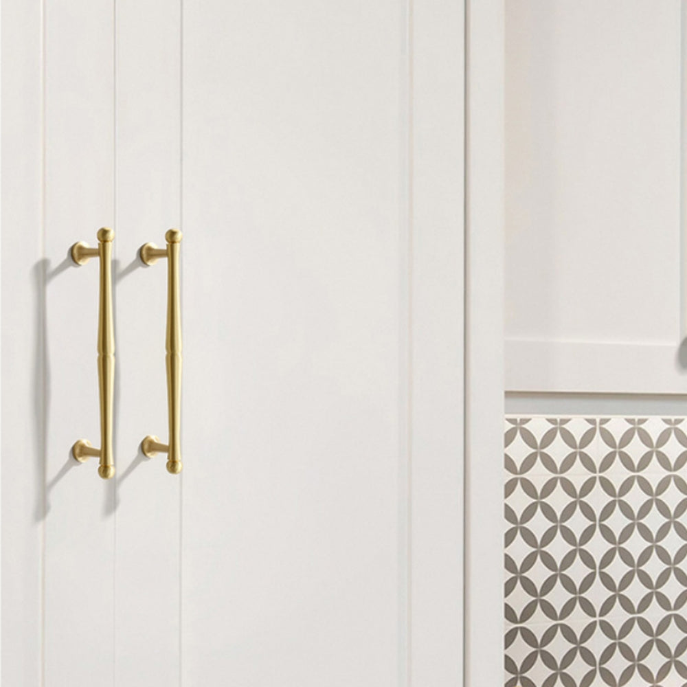 Classic French Brass Handle Hardware Furniture Cabinet Pulls