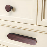 Removable Round Cabinet Wardrobe Door Wooden Handles