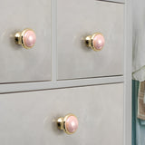 Luxury Colorful Ceramic Cabinet Wardrobe Handle