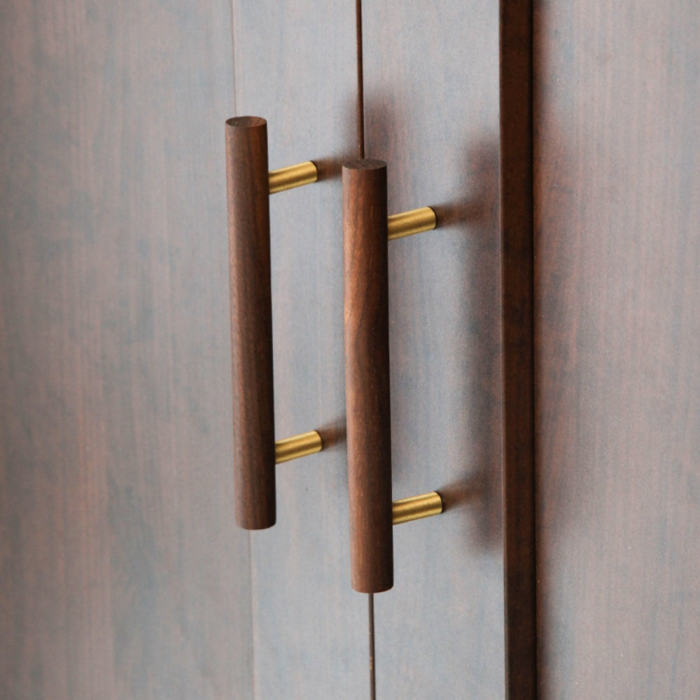 Universal Wooden Door Handles for Drawers Cupboards Kitchen Cabinets