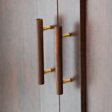 Universal Wooden Door Handles for Drawers Cupboards Kitchen Cabinets