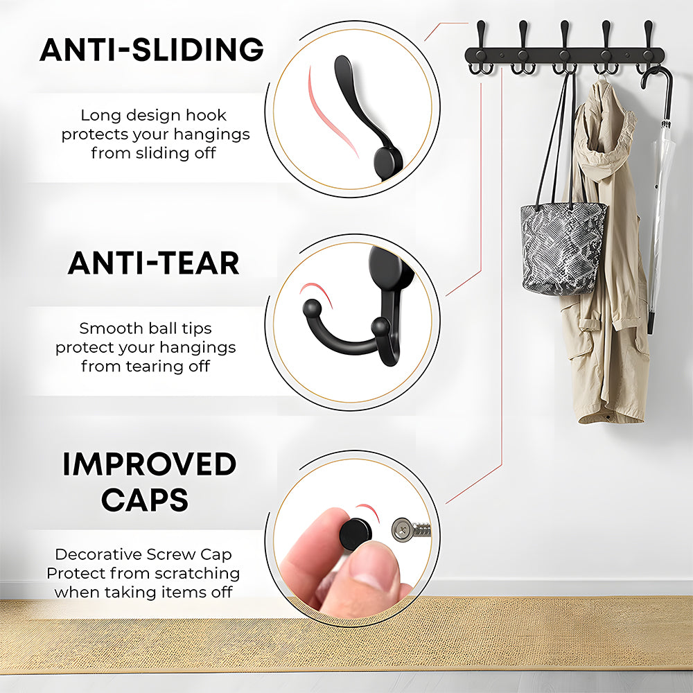 Retro Entrance Wall Clothes Hook