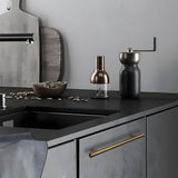 Simple Gold Brass Cabinet Handles