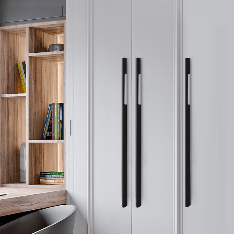 Modern Aluminum Alloy Slimline Gold Cabinet Drawer Handles