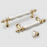 Luxury Elegant Ceramic Cabinet Drawer Pulls