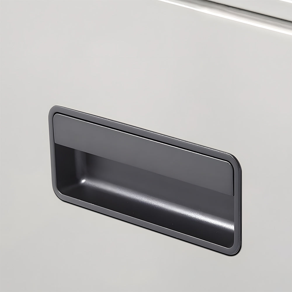 Modern Multi-color Recessed Grooved Handle